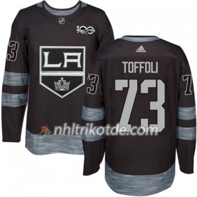 Los Angeles Kings Trikot Tyler Toffoli 73 1917-2017 100th Anniversary Adidas Schwarz Authentic - Herren